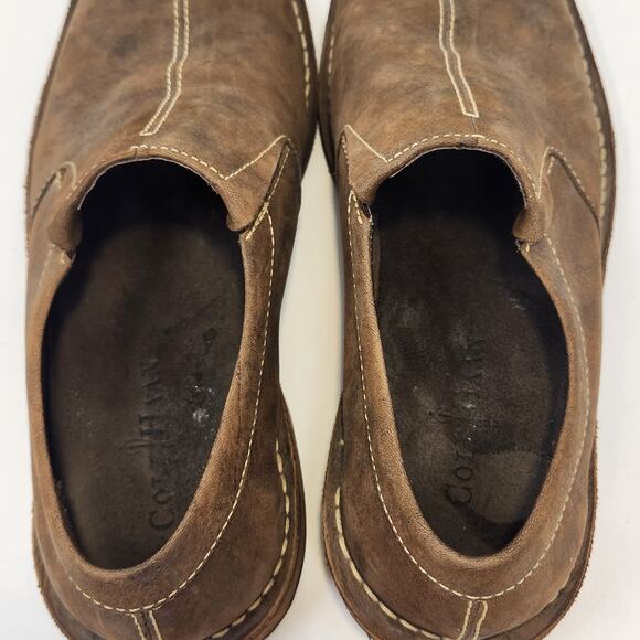 Cole Haan Dryden Brown Leather Slip On Casual Loafer Men Size 10.5M C10323 main image 5